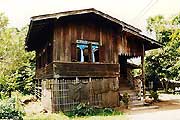 北タイの伝統的な家屋