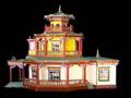 寺院模型