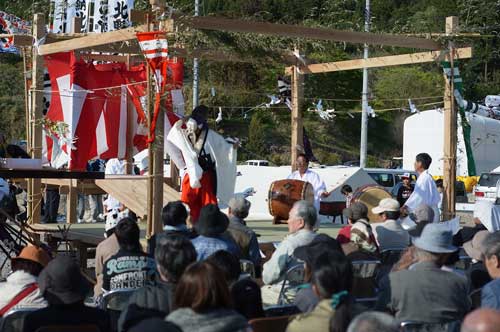 2012年、震災後最初の地域のお祭り