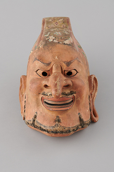 伎楽面 酔胡王（国立民族学博物館所蔵）