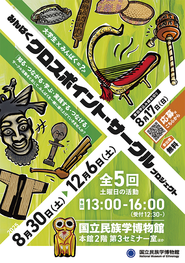 ワークショップ　みんぱく・クロスポイント・サークル プロジェクト