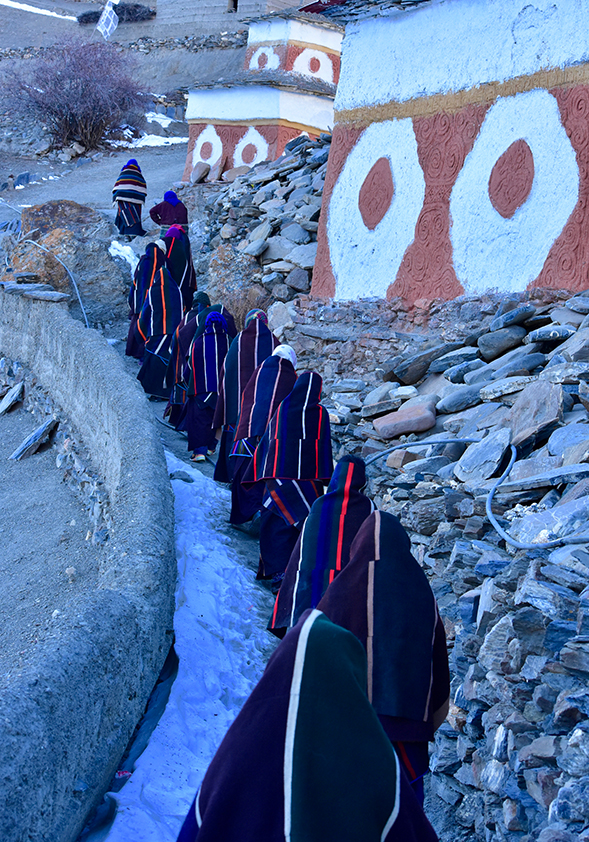 冬の巡礼（2019年、稲葉香撮影）