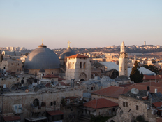 エルサレム旧市街の聖墳墓教会
キリスト教最重要の聖地